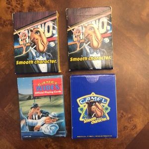 4 Pk Vintage Joe Cool Playing Cards.